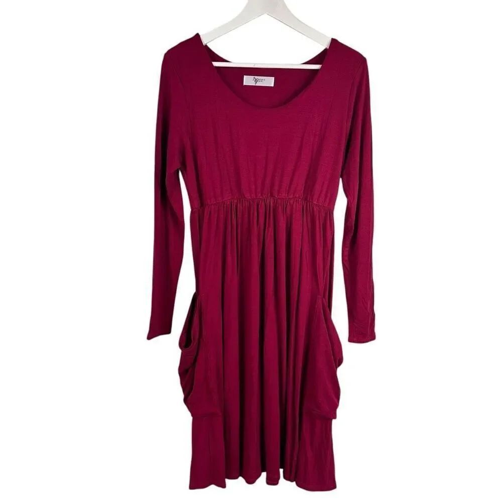 Remie Girl Wine Women’s Dress Large